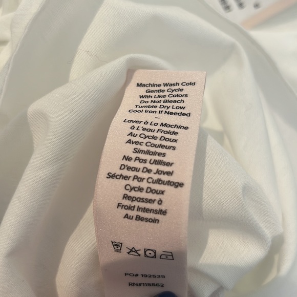 New Cinq a Sept White Blouse size XL - Picture 5 of 6